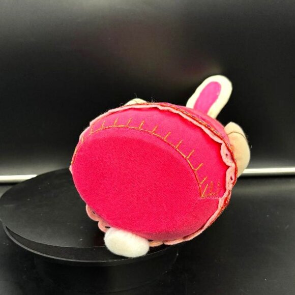 Vintage 2016 Target Stuffed Pink Bunny Rabbit Easter Decor 13" - Picture 7 of 7